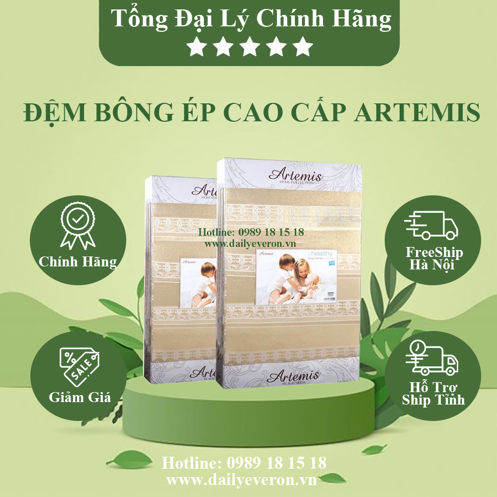 ĐỆM BÔNG ÉP ARTEMIS