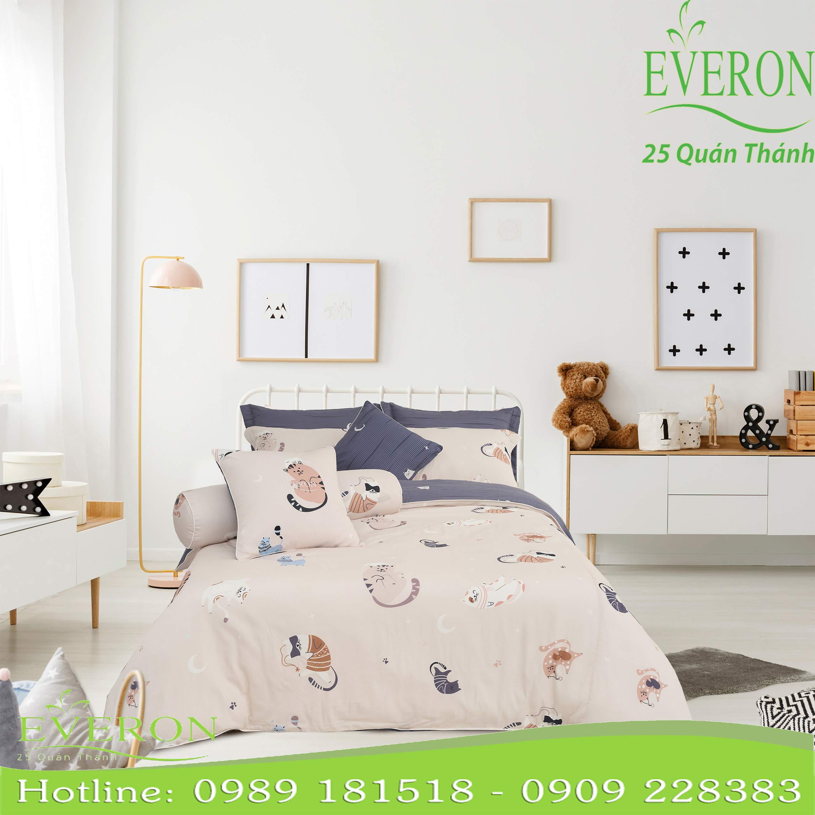 Bộ Chăn Ga Trẻ Em Everon CPC-25202