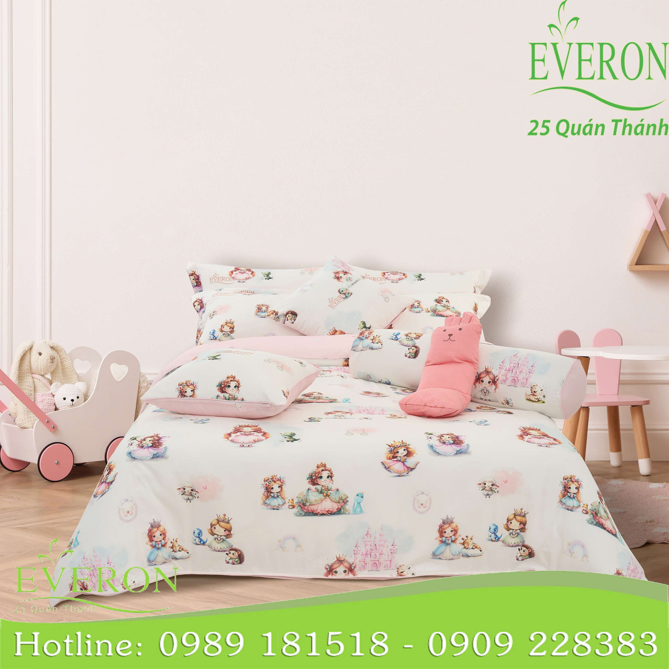 Bộ Chăn Ga Trẻ Em Everon CPC-25205