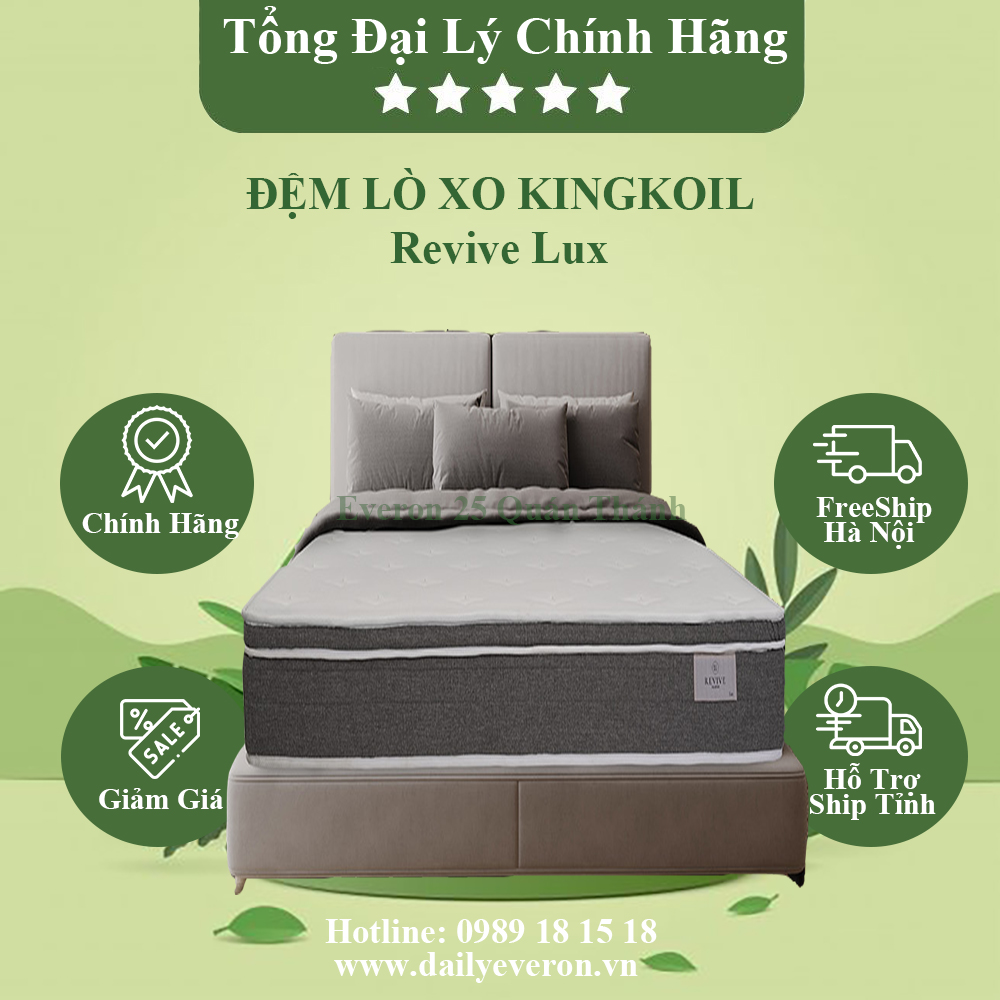 Đệm Lò Xo EVERON Revive Lux KINGKOIL
